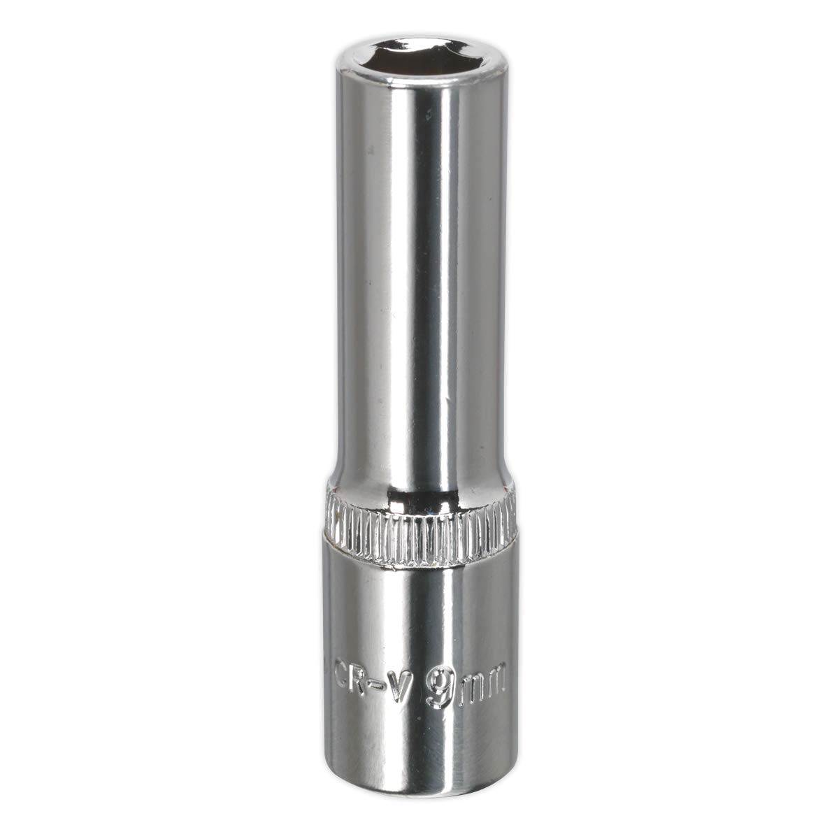 Sealey SP3809D Walldrive Fully Polished Deep Socket, 3/8