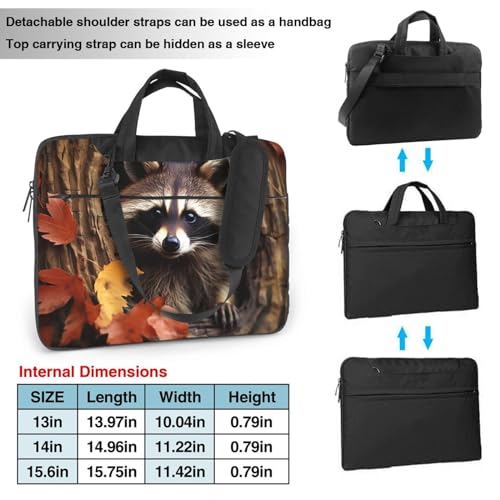 Bolso Maletín para Laptop Unisex Negro 15.6 pulg miniatura 3