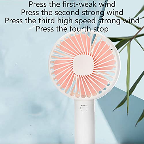 Ventilateur de mini taille portable rechargeable USB 800 mAh de bureau