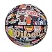 WILSON NBA All Team Retro Basketball - Multicolor, Size 7-29.5