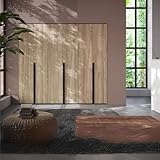 Armadi Armadio con 6 ante battenti colore noce america 276x250H cm - Coco
