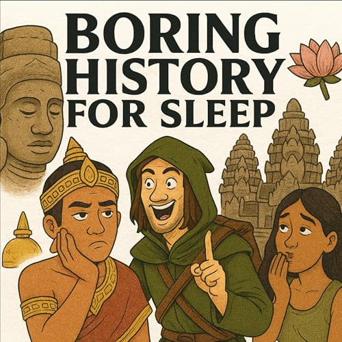 Boring History For Sleep | Secrets of Angkor Wat: What Really Happened to the Khmer Empire 👀🌿