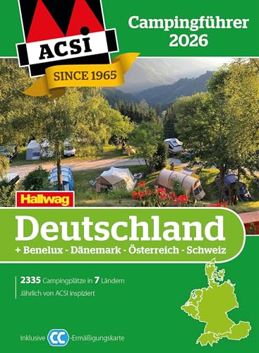 ACSI Campingführer Deutschland 2026: Inkl....