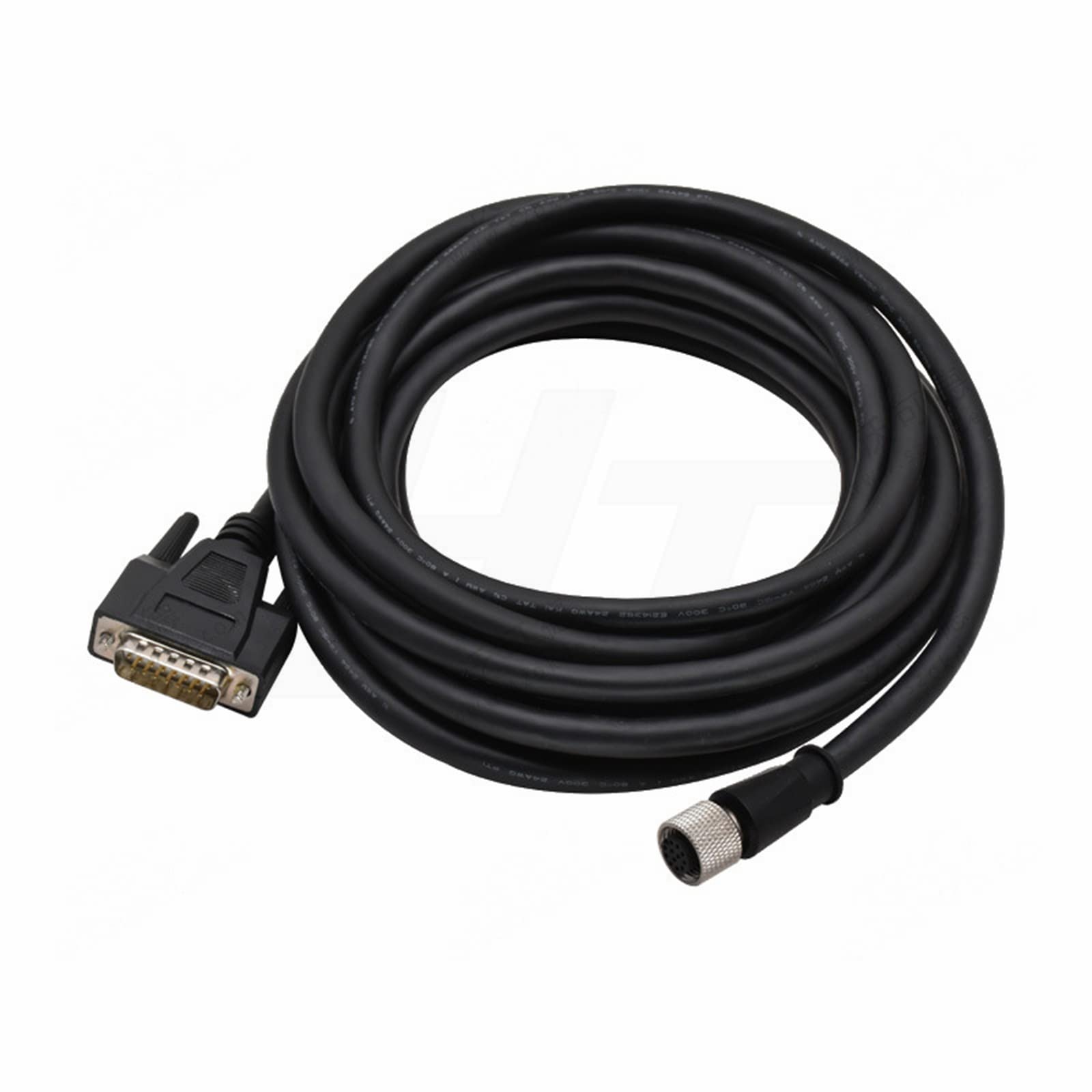 HangTon Cognex Data Cable M12 A-Coded 12 Pin Female to DB15 RS-232 in-Sight 7000 8000 Sensor 1m