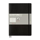 Leuchtturm 1917 Black Soft Cover Journal, Slim 7
