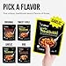 O’Food Tteokbokki Korean Rice Cakes – [Garlic | Pack of 1] – Gluten-Free (Except BBQ), Healthy/Savory/Bold/Fiery, 0 Cholesterol/ 0 Trans Fat/No MSG/No Corn Syrup, Spicy Street Snack, Ready in Minutes