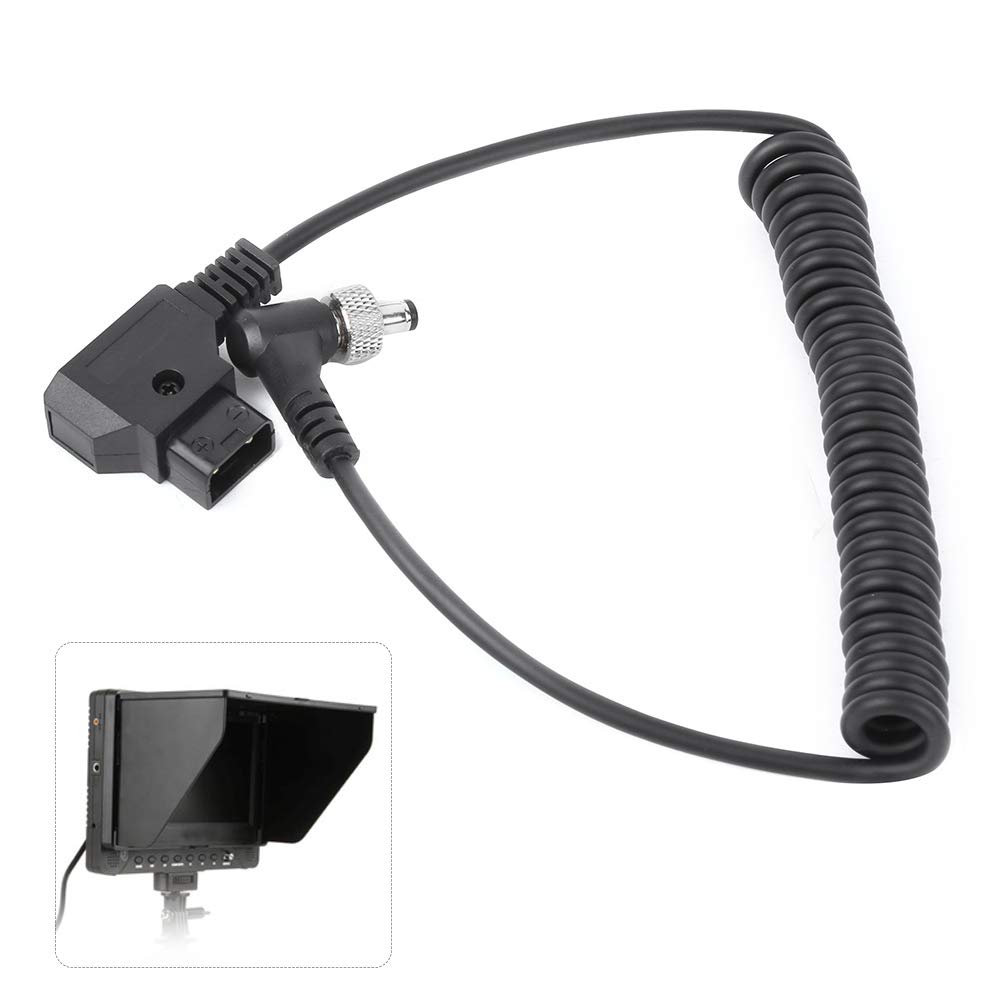 D-Tap naar DC mannelijke spiraalveer stroomkabel met vergrendeling, voor BMCC BMPC ATOMOS BESTVIEW Monitor D-Tap naar DC mannelijke spiraalveer stroomkabel met vergrendeling, voor BMCC BMPC ATOMOS BESTVIEW Monitor