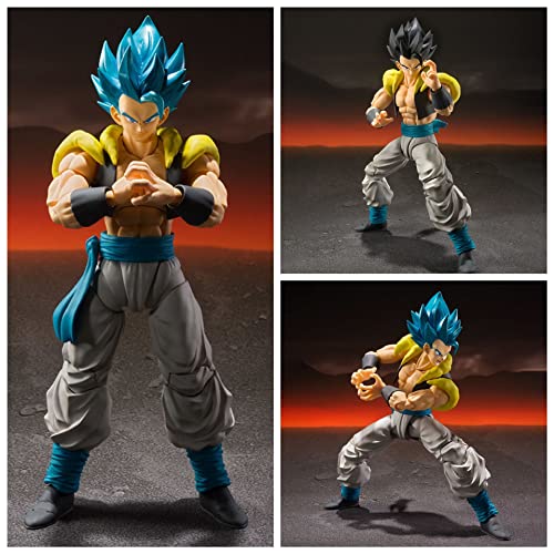 6 Inch Goku Action Figures Vegeta And Goku Combined Gogeta Action Figure Super Saiyan God Movable Figures Boxed Hand-Me-Down Dragon Star Action Figure #TOP1