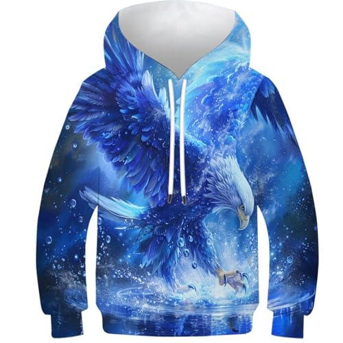 Hoodie enfant 3D dessin animé sweat à capuche mixte pour ado 6-16 ans