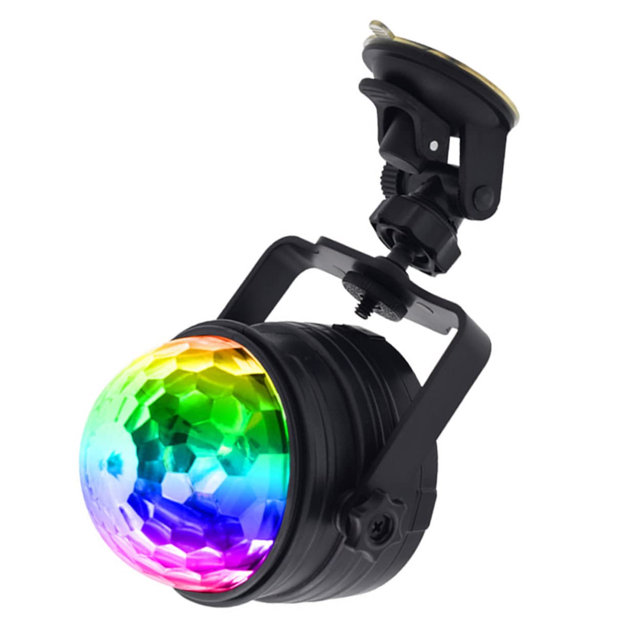 Milisten USB Disco Ball Light RGB Stage Par Light with Sound Activation and Remote Control for Party Dance Ktv Bars for Celebrations and Events