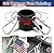 Black Flag Pole for House - 5ft Tangle Free House Flag Pole for 3x5 Flags,Rustproof Outdoor Flag Poles for Outside House Porch Garage Truck Boat Decor (Flagpole without Bracket)
