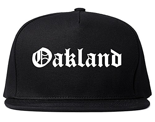 Kings Of NY Oakland City California Cali CA Snapback Hat Cap Black