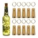 Betus 10 Pack Wine Bottles Cork String Lights - Battery Powered - Decorations for Garden, Wedding, Christmas & Party - Warm Light – 10 LEDs/3 Ft (Packs of 10)