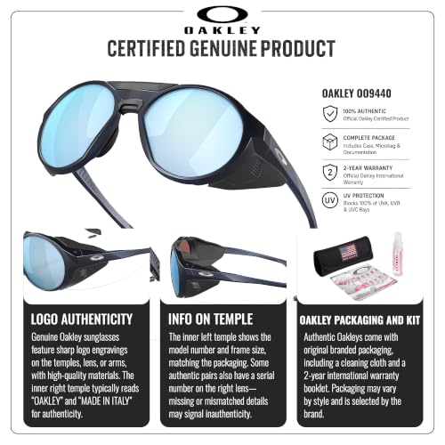 Image of Oakley CLIFDEN OO9440 Round Shape Sunglasses With Official Eyewear Kit