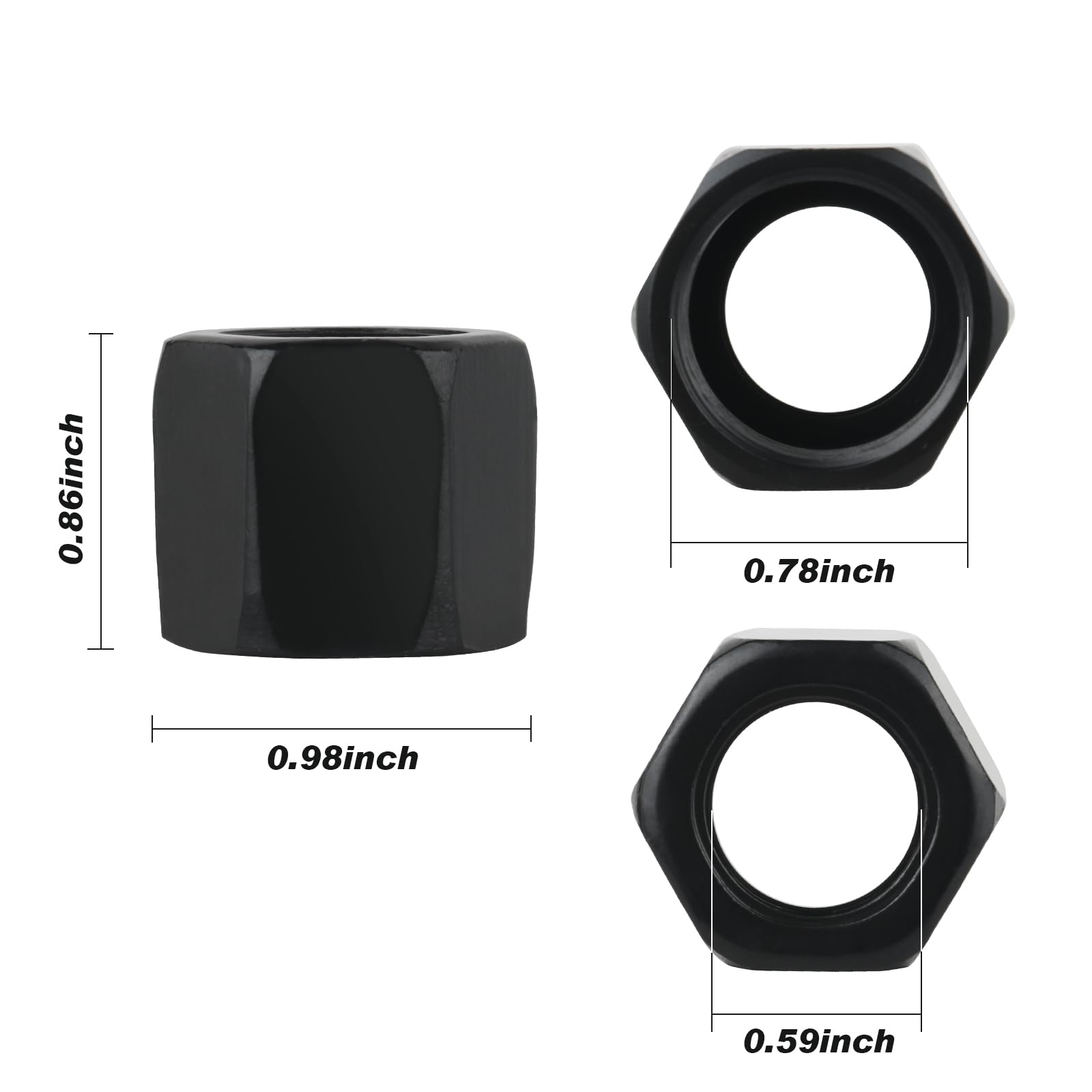 Bixegg 670345001 Collet Nut 1/2