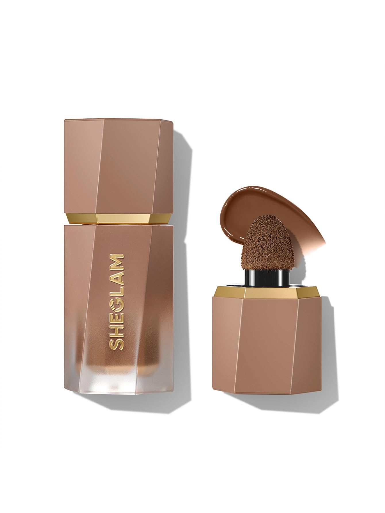 SHEGLAM Sun Beam Matte Liquid Bronzer-Mud Pie