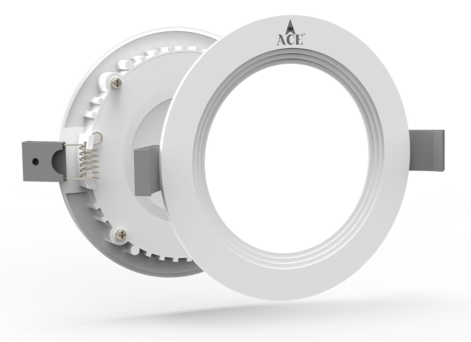 LED Recessed Panel Light Round with WH/WW/NW Light Color Options, Energy Saving Ceiling Downlight for Home, Office, Shop & Commercial Indoor Lighting (ACE 15-16) (15W)-image-34