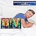 Grounding Pillow Case King Conductive Grounding Pillowcase Silver Fiber Grounding Sheet with 15ft Grounding Cord Organic Cotton Improve Sleep Reduce Pain (20x36in) 1PCS