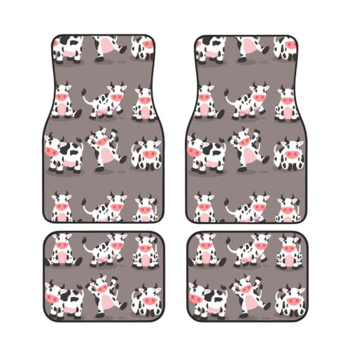 Alfombrillas de coche antideslizantes para evitar manchas de barro juego de 4