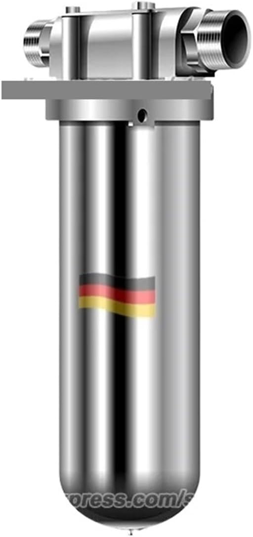 Water Filter, 8000L/H Water Filter Filter Sediment Rust Protect Home Water Enough Whole House Sediment Water 1" WTR Filter System(Half inch and 1 inch)