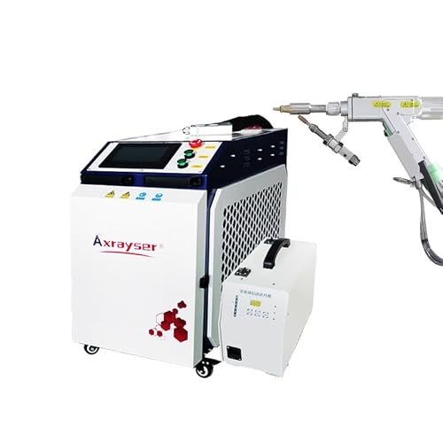 Handheld Laser Welder 1500W 4 in1 Fiber Laser Welding Machine with Auto Wire Feeder for Aluminum, Stainless Steel, Carbon Steel, etc.