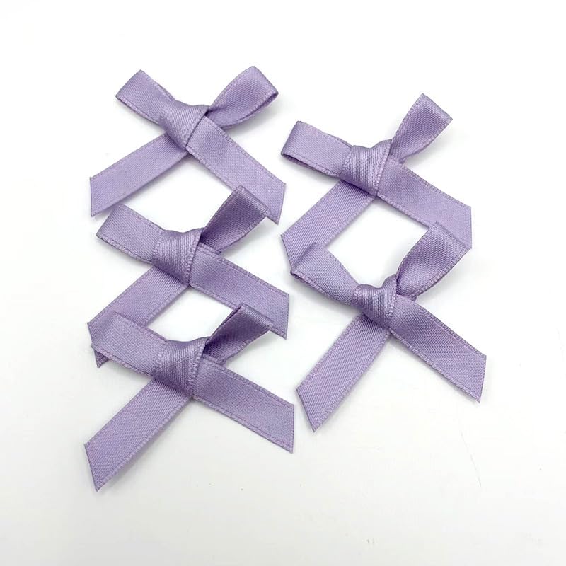 Lot De 100 Mini Nœuds En Ruban De Satin Pour Travaux