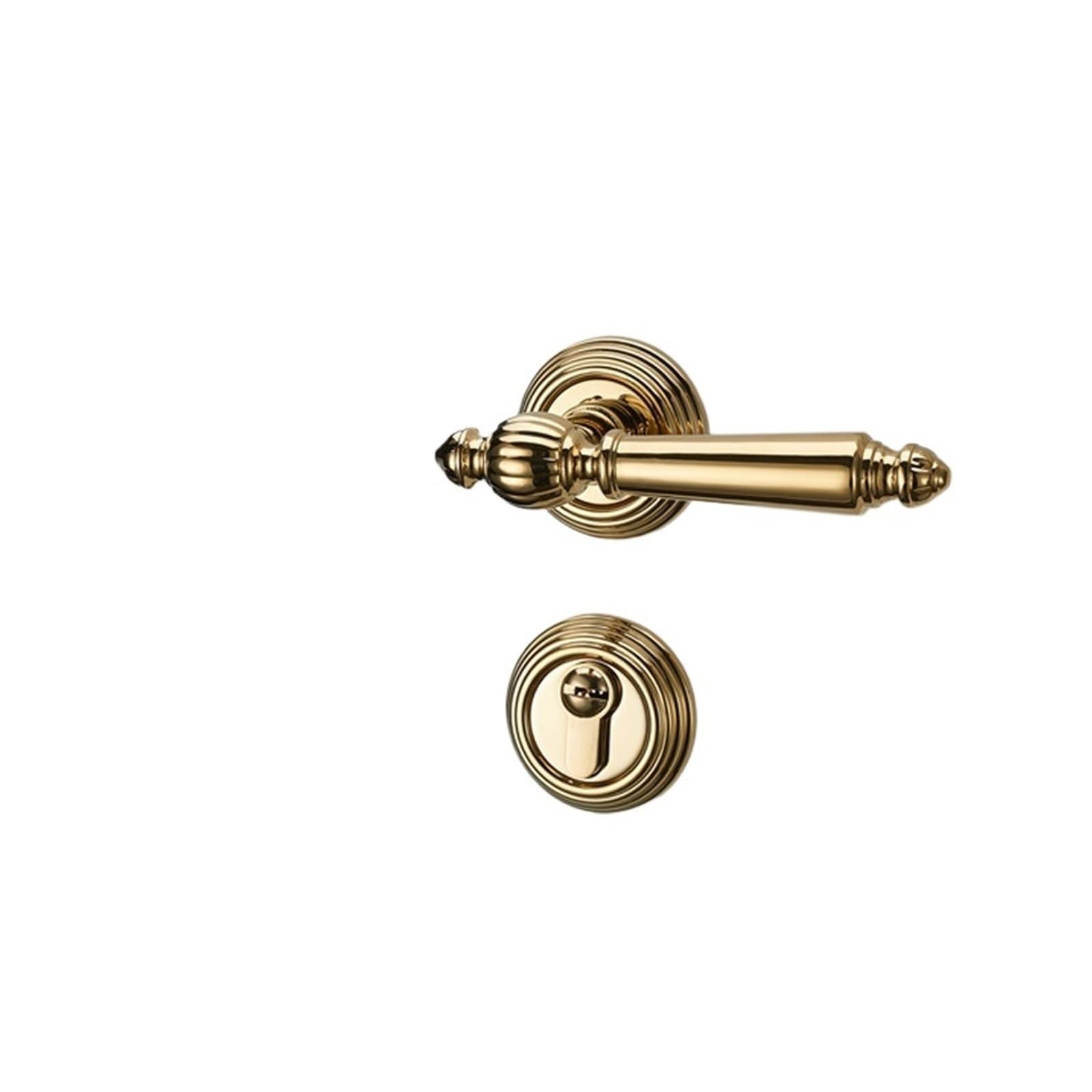 Vlalamno One Color European Style Magnetic Silent Split Lock Bedroom Handle