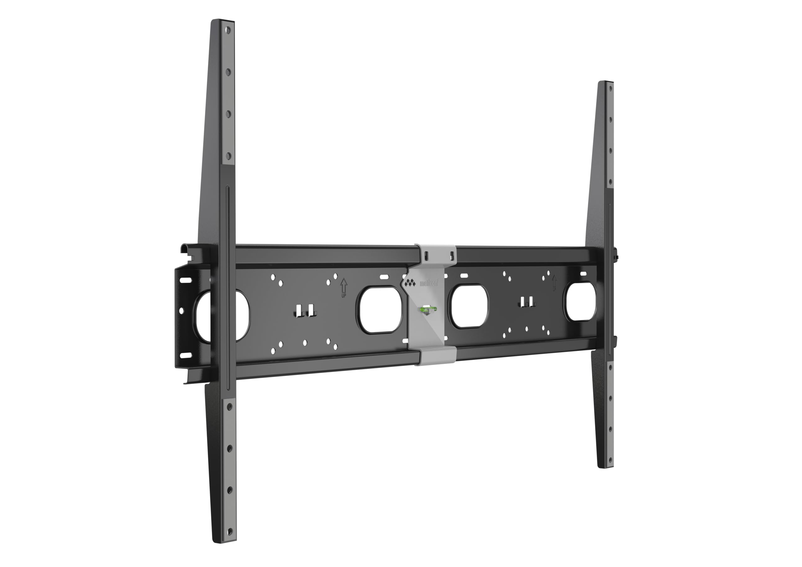 Meliconi, Slimstyle Extra 900F, Support TV Mural 65''-120'', Fixe, VESA 300-400-500-600-900, capacité maximale 100 kg, Convient également pour Les Murs en plaques de plâtre, fabriqué en Italie