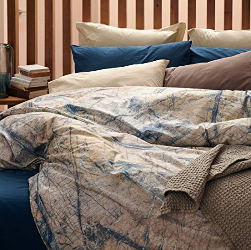 L1NK STUDIO Housse de Couette 240cm_x_220cm Bleus Cover