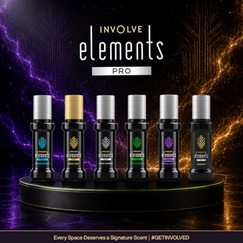 Image of Involve Elements Pro Combo - Star Dust and Cosmic Energy Car Perfume Spray - Pack of 2-30 Ml Each | Premium Car Air Freshener | 200+ Sprays Each | Long-Lasting Car Fragrance | Car Accessories 2026