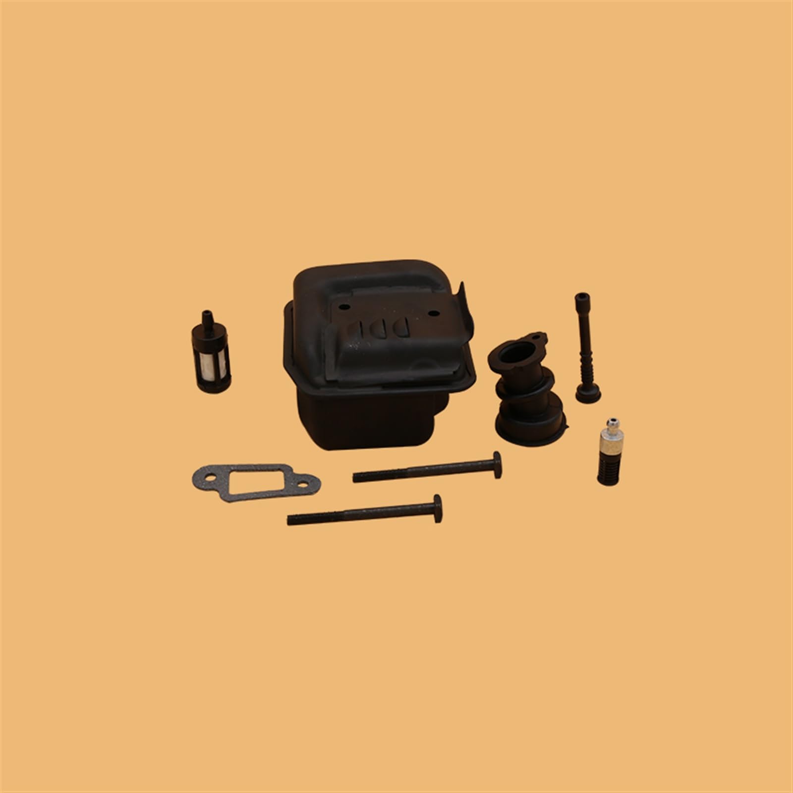 Kit de admisión manguera aceite combustible, silenciador escape, for repuestos motosierra jardín MS 023 025 MS230 MS250 11231413200 Kit de silenciador para motosierra