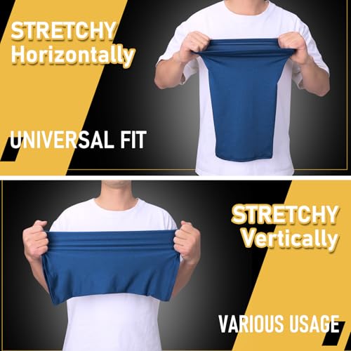 Image of TICONN Neck Gaiter Face Cover Scarf, Neck Warmer Breathable Sun & Wind-proof for Skiing Fishing Hiking Cycling