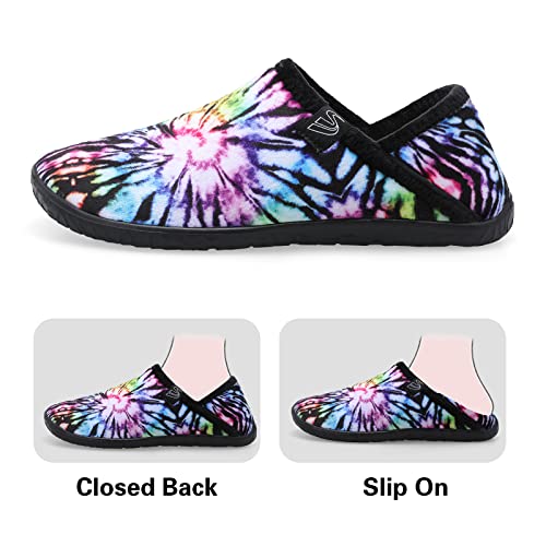 Image of Spesoul Fuzzy House Slippers for Women Men Indoor Closed Back Lightweight Cozy Faux Furry Lining Barefoot House Shoes Slipper Socks for Bedroom Home Office Yoga Outdoor Walking Shoes