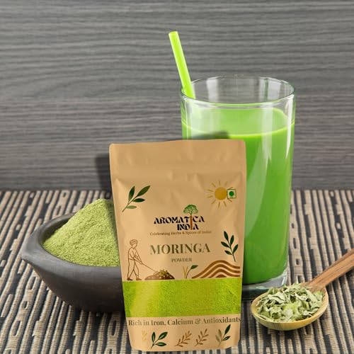 Image of Moringa Leaf Powder - 1kg Essential Nutrition Superfood, Helps Naturally Boost Energy Levels, Improves Stamina & Vitality, Rich in Vitamins & Minerals