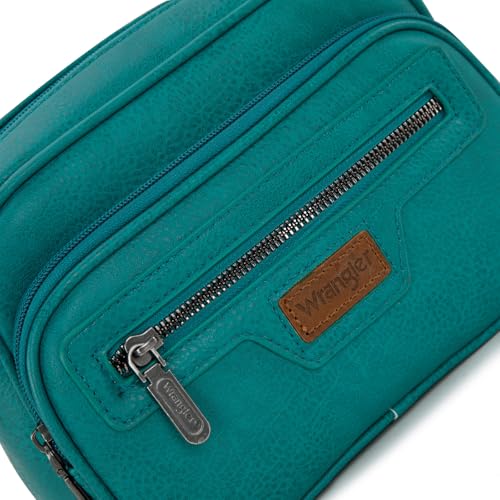 Image of Wrangler Crossbody Bag for Women Multi Pocket Crossover Bag Shoulder Pursea with Adjustable Strap