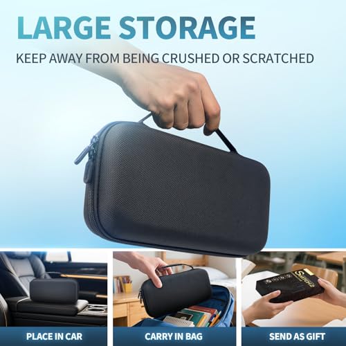 Tixlux Pack de Accesorios para Nintendo Switch 2 (2025) – Estuche de Viaje, Protector de Pantalla, Funda Transparente, Grips para Joysticks - imagen 4