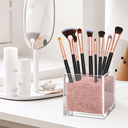 BESTOPE Eye Makeup Brushes, 16 Pcs Professional Eye Brush Set Eyeshadow, Eyebrow, Blending, Fan, Eyelash, Make Up Brushes with Premium Wooden Handles 