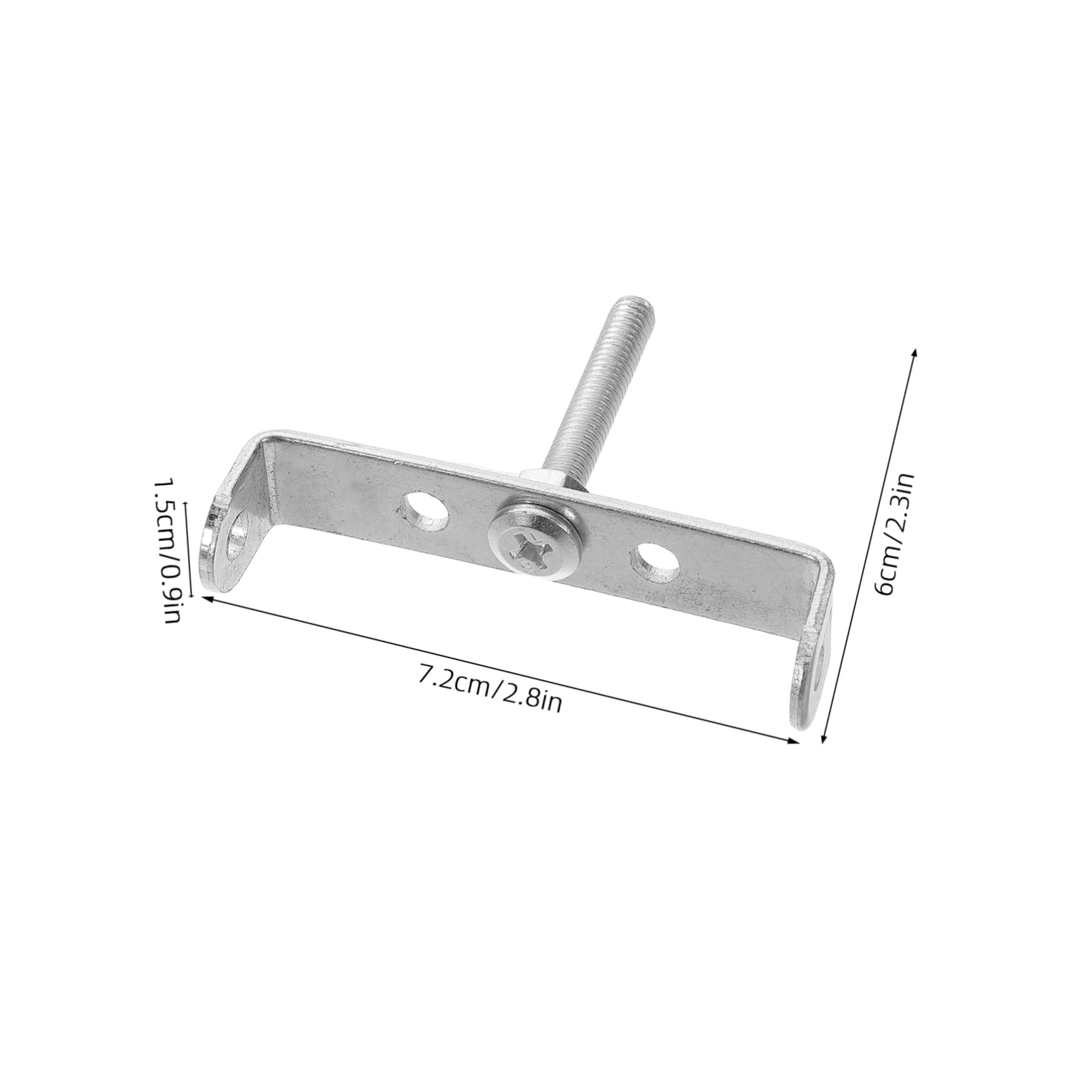 10Pcs U Shaped Bicycle Rear Rack Connector Weather Resistant Fixator for Mountain Road Bikes Sturdy Cargo Bracket for Enhanced Luggage Security