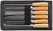 Produktbild STAHLWILLE 12800 Schlüsselfeilen Set 6-tlg. l Basis-Set für Metallbearbeitung l in robuster Textiltasche l Länge 100 mm l Kreuzhieb 2