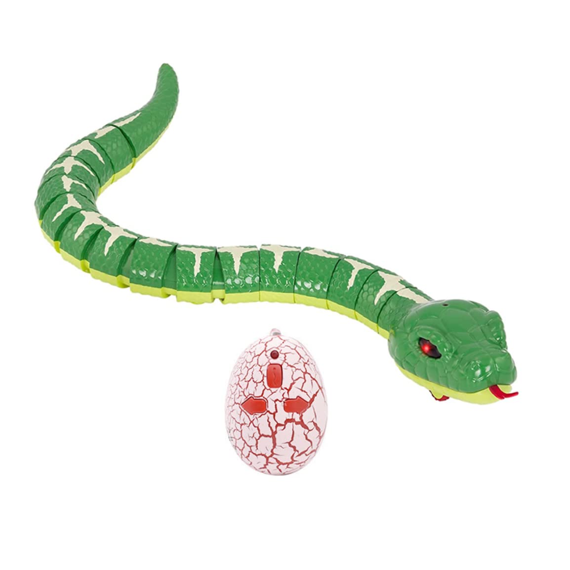 Gcroet RC Snake, 16 Giocattoli realistici a Forma di Serpente RC telecomandati Lunghi realistici per Il Gioco della Festa di Compleanno.