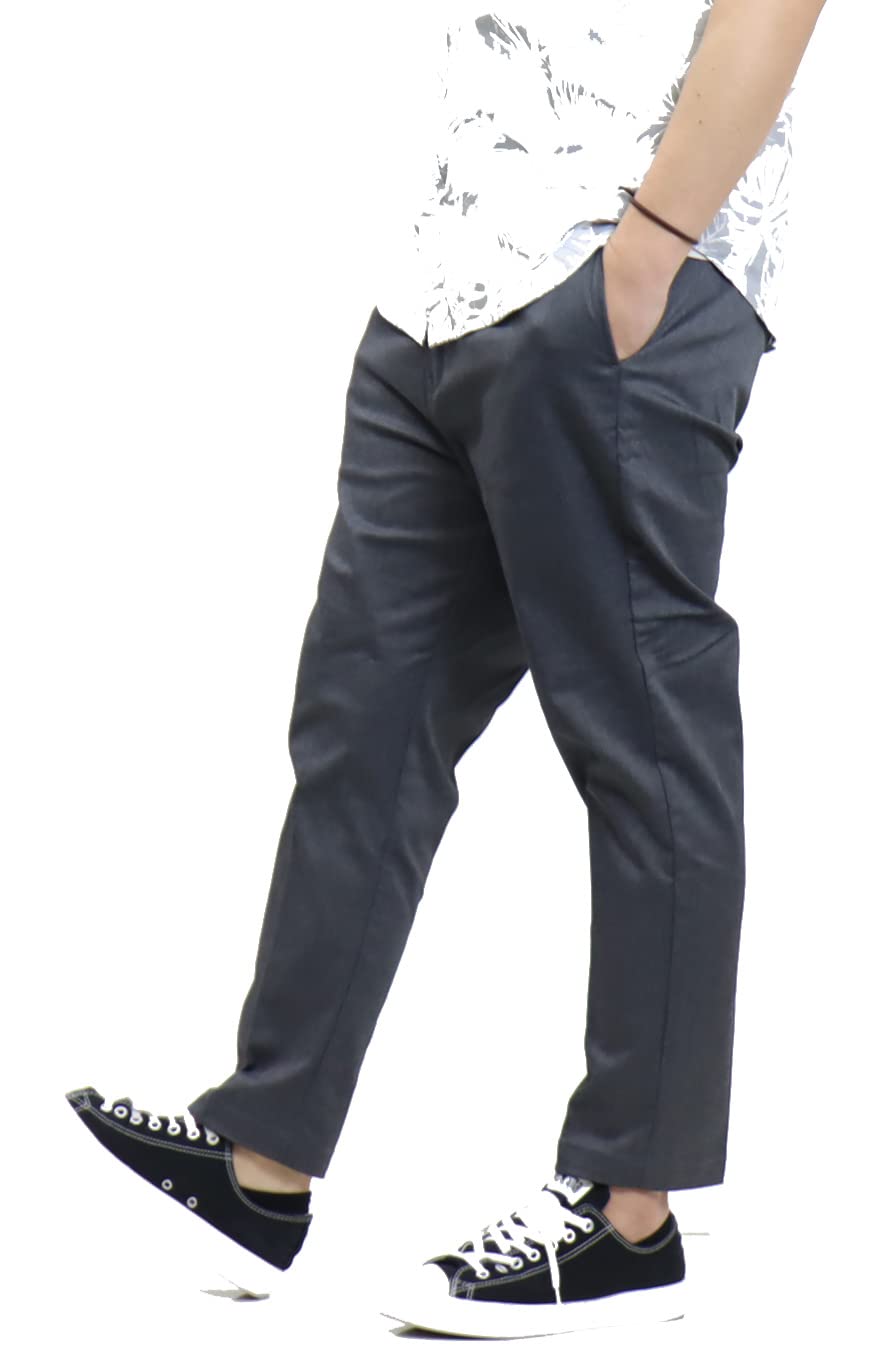 Amazon | Dickies TCストレッチ ウエストイージー 8分丈パンツ