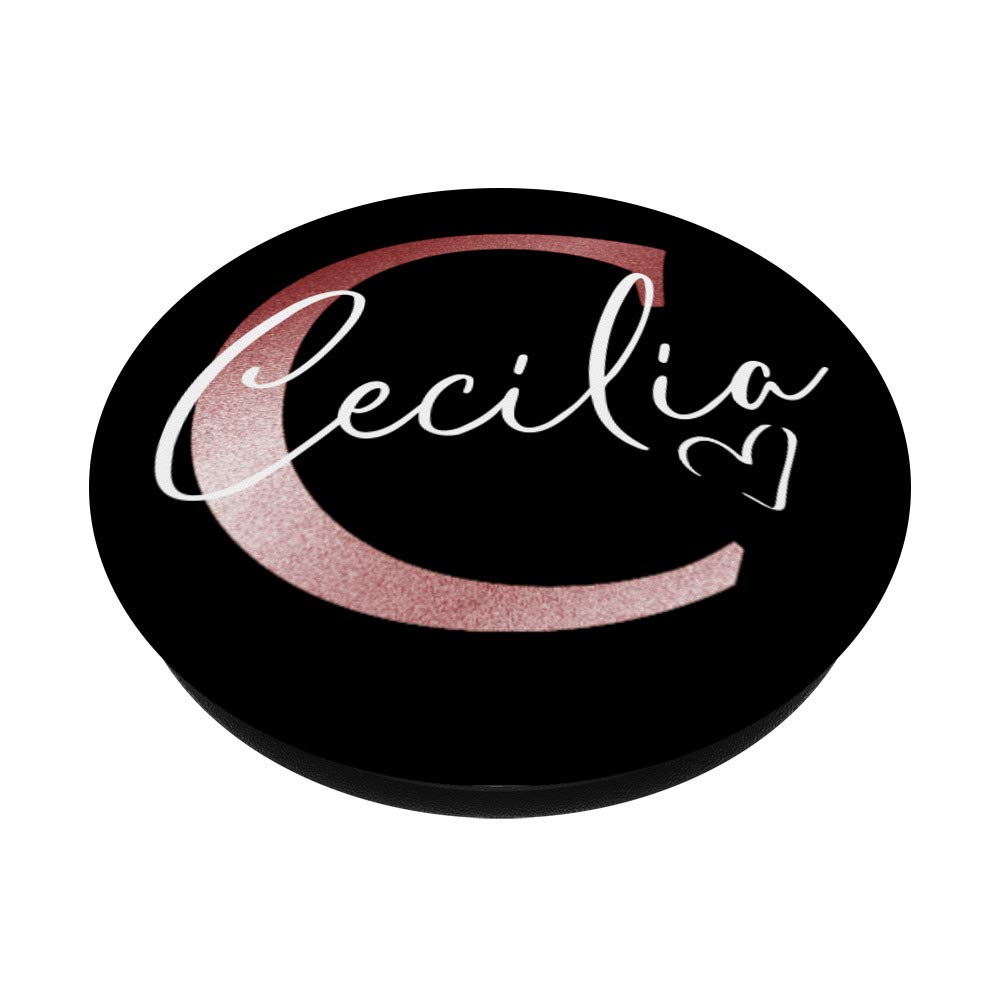 Amazon.com: Cecilia Calligraphy First Name Personalized Pink