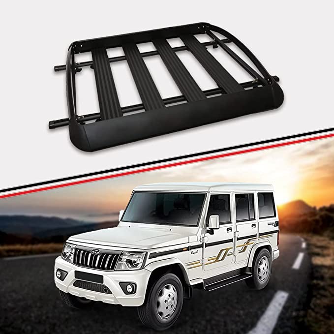 Image of Aluminium Car Roof Luggage Carrier for Mahindra Bolero - DRS-01