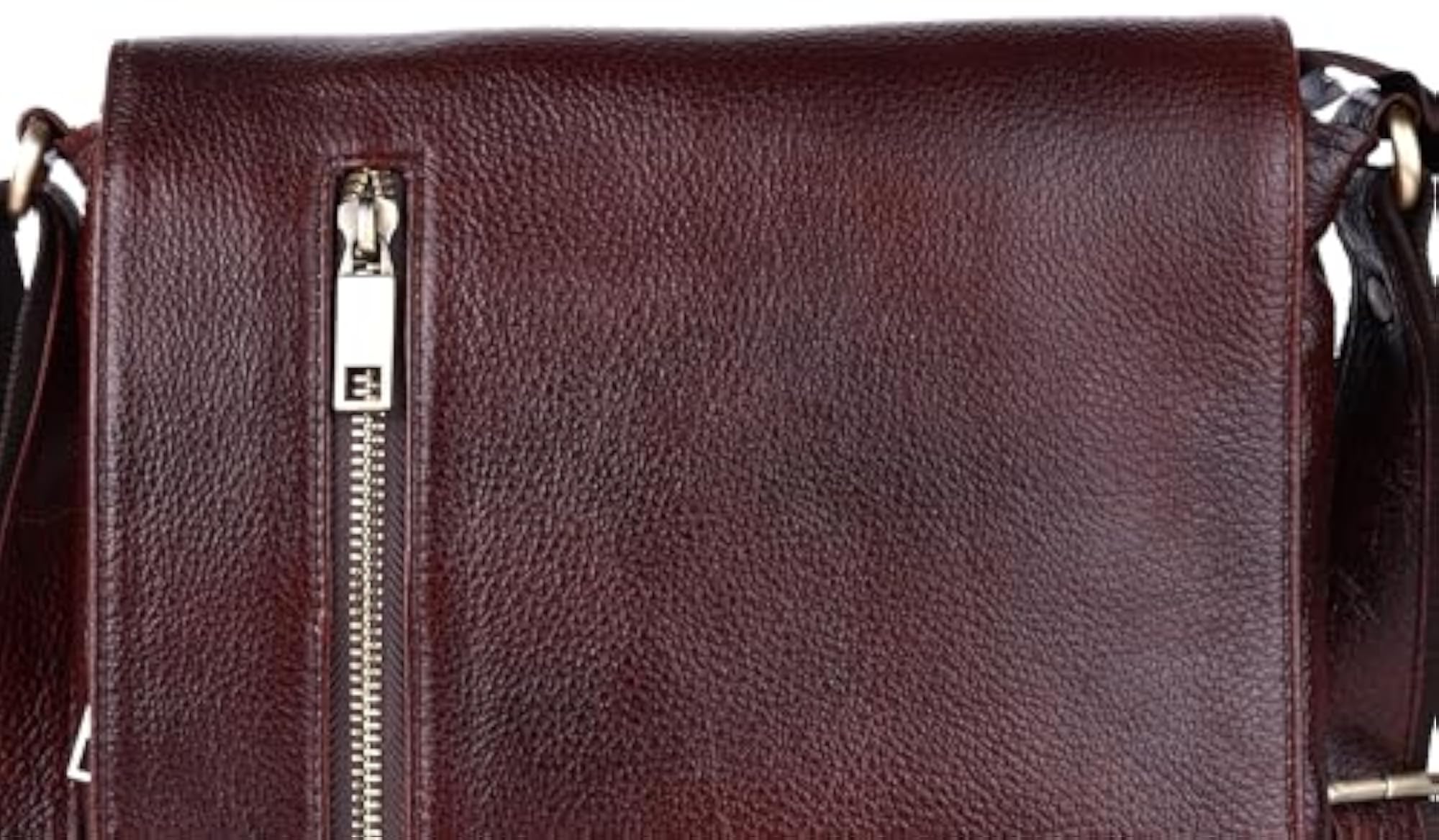 Green Hide Craft Leather Sling Utility Bag
