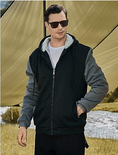 Sweats à Capuche pour Hommes SHAMMA Vestes Chaudes d'Hiver - 6