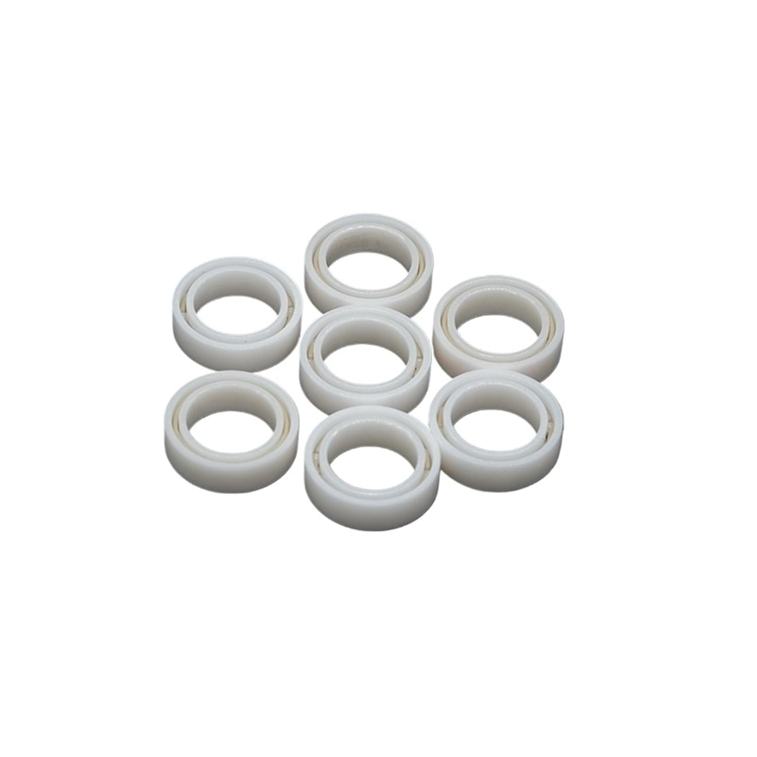 3PCS MR128 8X12X3.5 mm Full Ceramic Bearing ABEC-9 Full Zro2 Ceramic Zirconia Bearing for Fishing Reel