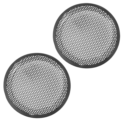 ARTIBETTER 2pcs Car Audio Speaker Grill Replacement Mesh Cover 8 Inch Subwoofer Guard Random Style