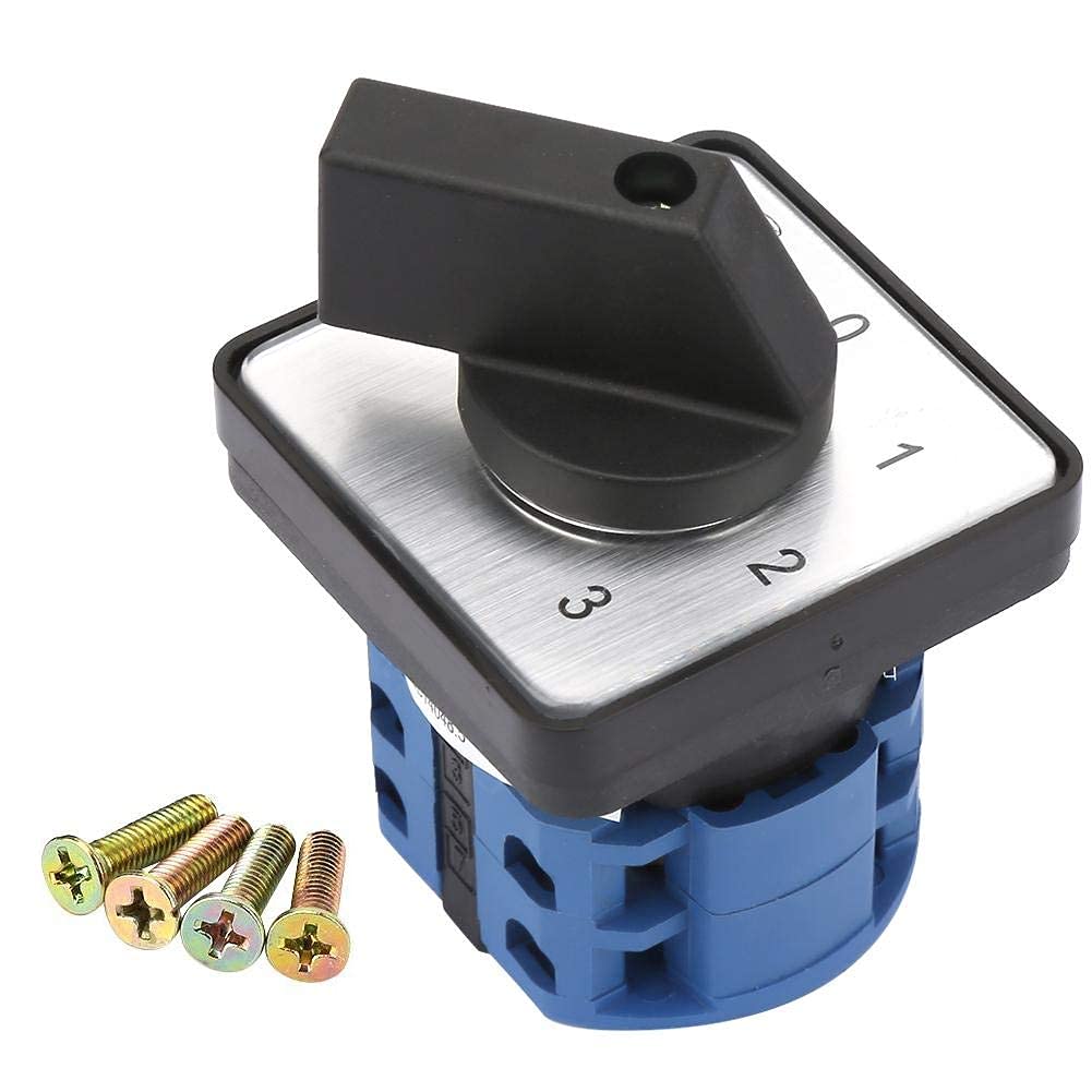 Buy Cam Switch Selector Switch 4Position 2 Pole Rotary Selector Universal Rotary Cam