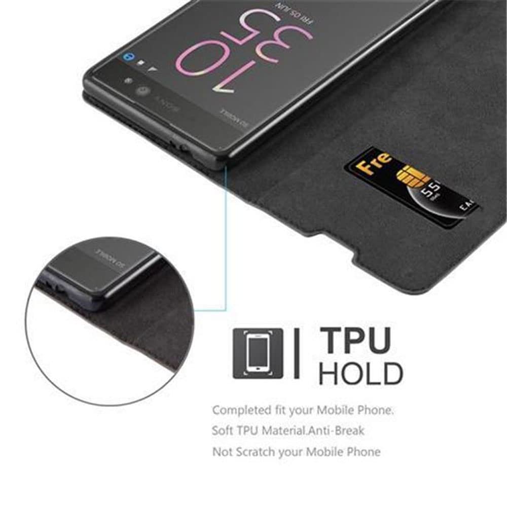 Cadorabo cover per Sony Xperia XA cover protettiva in nero