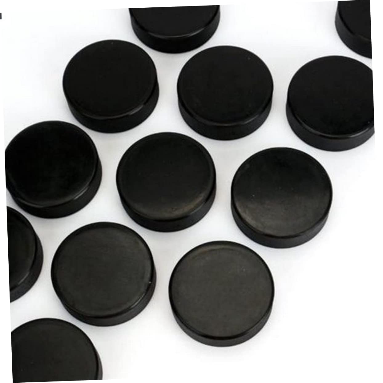 BESPORTBLE Rondelles de Hockey Glace Professionnelles PU, Lot de 10 Pcs